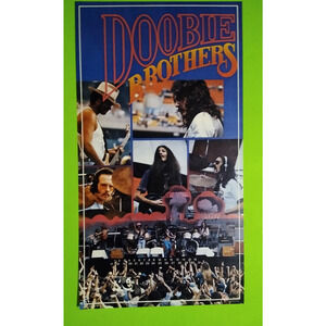 DOOBIE BROTHERS Vintage Rock Music Poster 50 Years Old From The Rocking 1970's